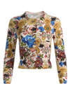 CARSON PRINTED CARDIGAN-FALLEN PETALS SM-ALICE + OLIVIA
