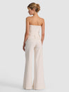 OLIVIA LR EMBELL WIDE LEG FLARE PANT-ALICE + OLIVIA