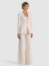BREANN EMBELL CUTAWAY BLAZER-ALICE + OLIVIA