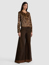 ALMA FAUX FUR COAT-SPOTTED LEOPARD-ALICE + OLIVIA