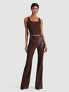 RAVYN LACE UP BOOTCUT PANT-ALICE + OLIVIA
