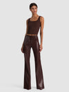 RAVYN LACE UP BOOTCUT PANT-ALICE + OLIVIA