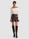 TRINITY VGN RUFFLE SKIRT-ALICE + OLIVIA