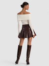 TRINITY VGN RUFFLE SKIRT-ALICE + OLIVIA