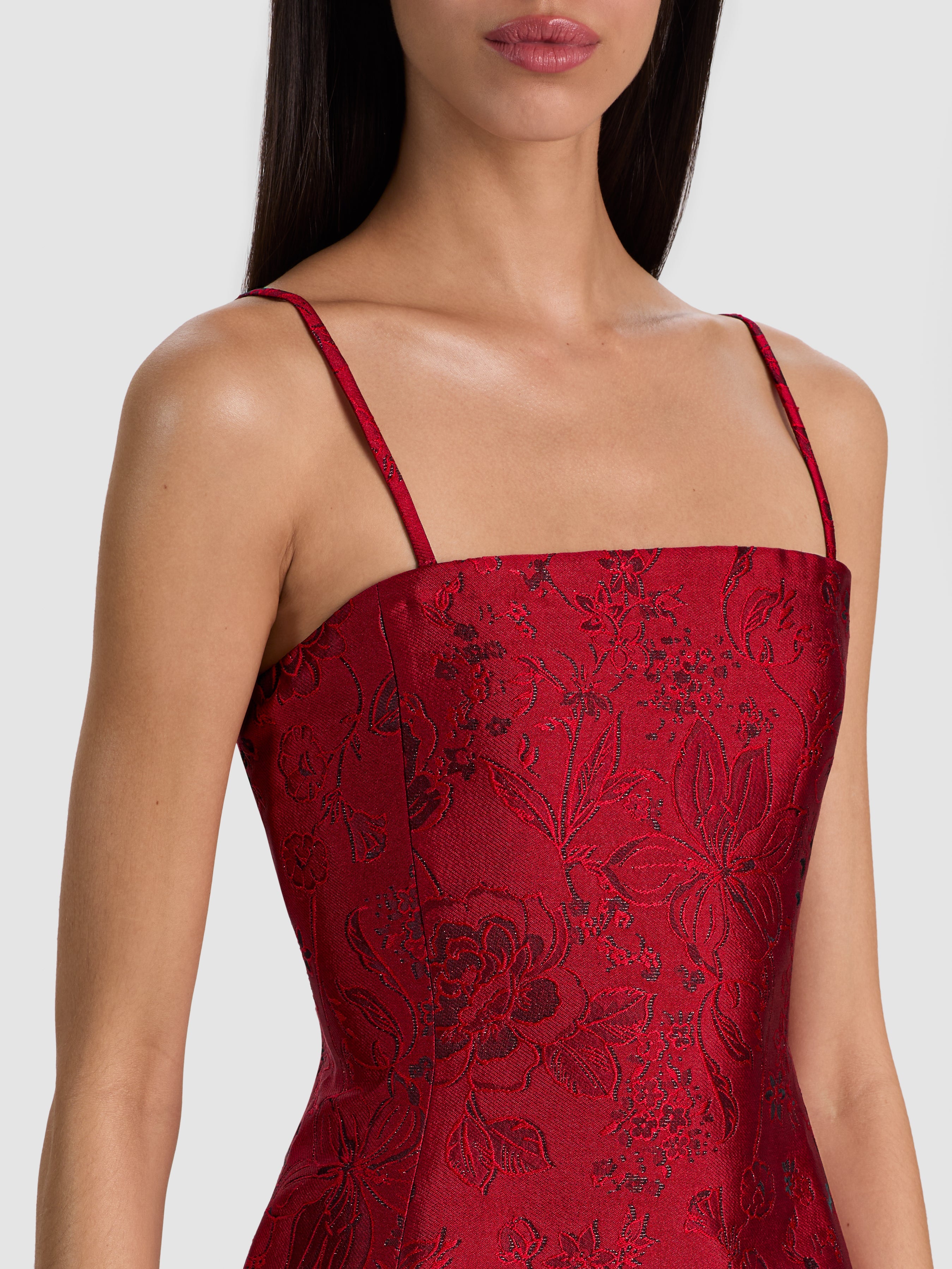 VELIA EMBROIDERED MINI DRESS-ALICE + OLIVIA