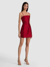 VELIA EMBROIDERED MINI DRESS-ALICE + OLIVIA