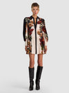 BERTHA BLOUSON SLEEVE SHIRT DRESS-ALICE + OLIVIA