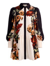 BERTHA BLOUSON SLEEVE SHIRT DRESS-ALICE + OLIVIA