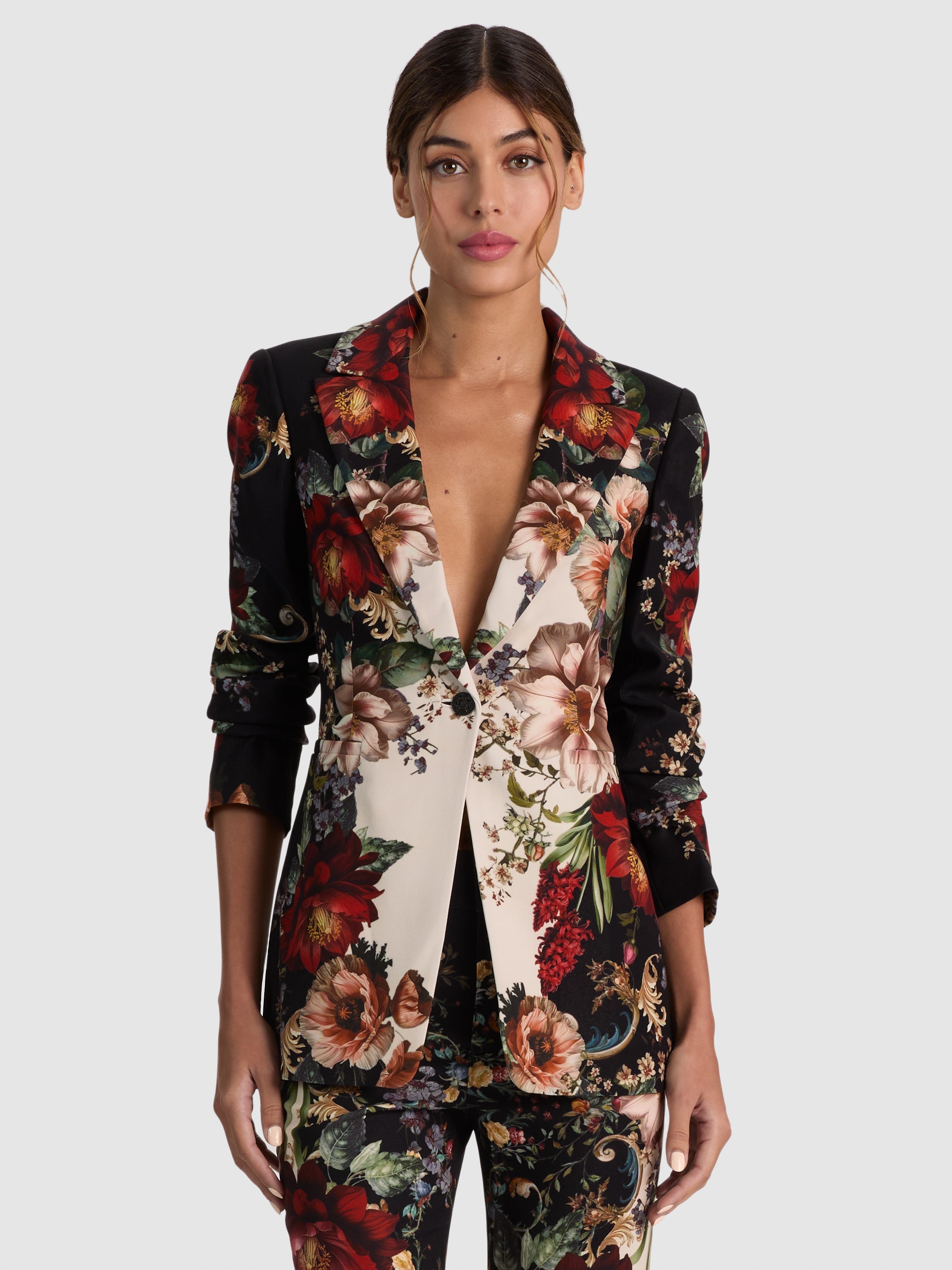 BREANN FITTED BLAZER-ALICE + OLIVIA