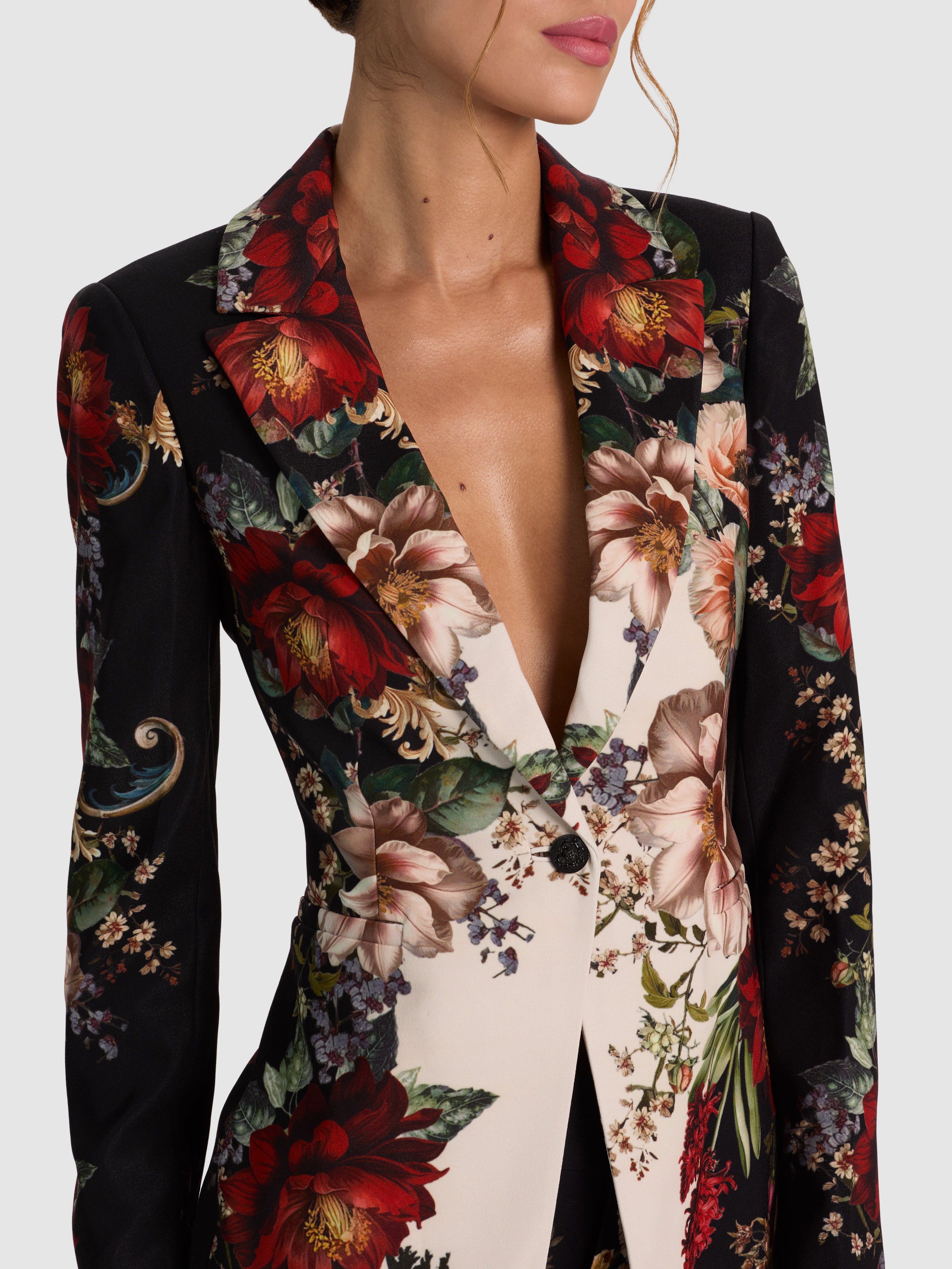 BREANN FITTED BLAZER-ALICE + OLIVIA