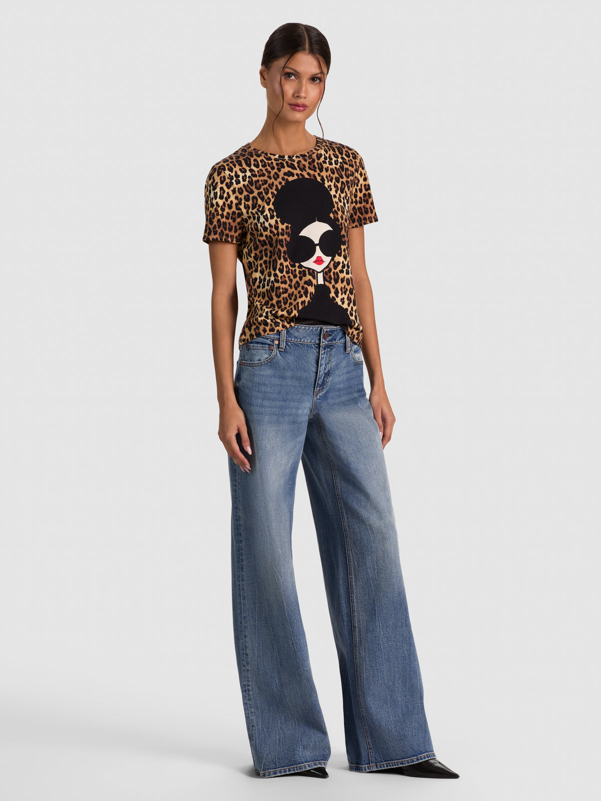RYLYN STACEFACE TOP-ALICE + OLIVIA