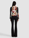 FREYA BUTTON DOWN TOP-ALICE + OLIVIA