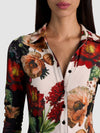FREYA BUTTON DOWN TOP-ALICE + OLIVIA