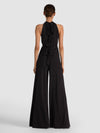 THELMA WIDE LEG JUMPSUIT W TIE BELT-ALICE + OLIVIA