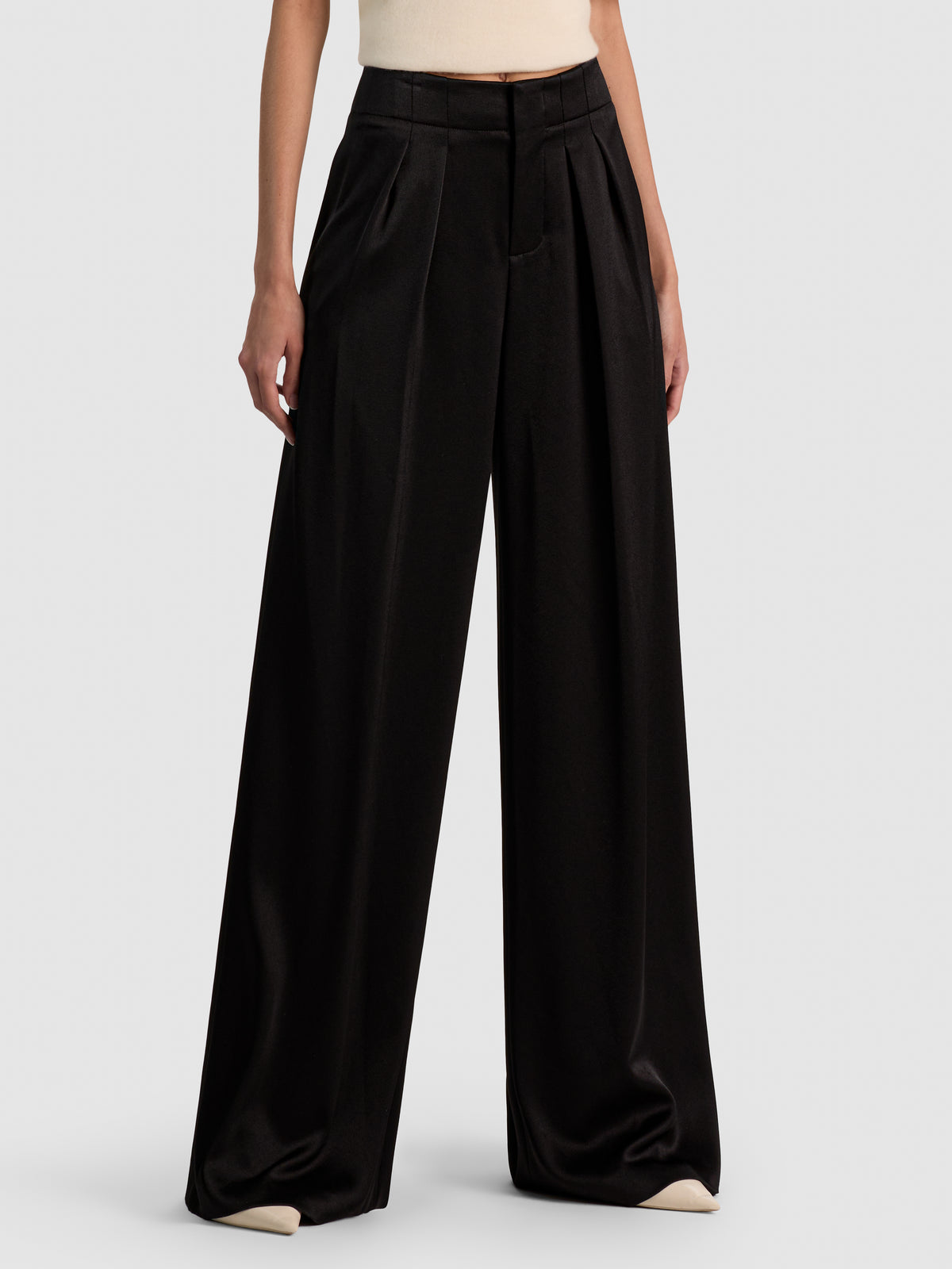 ELOISE WIDE LEG PANT-ALICE + OLIVIA