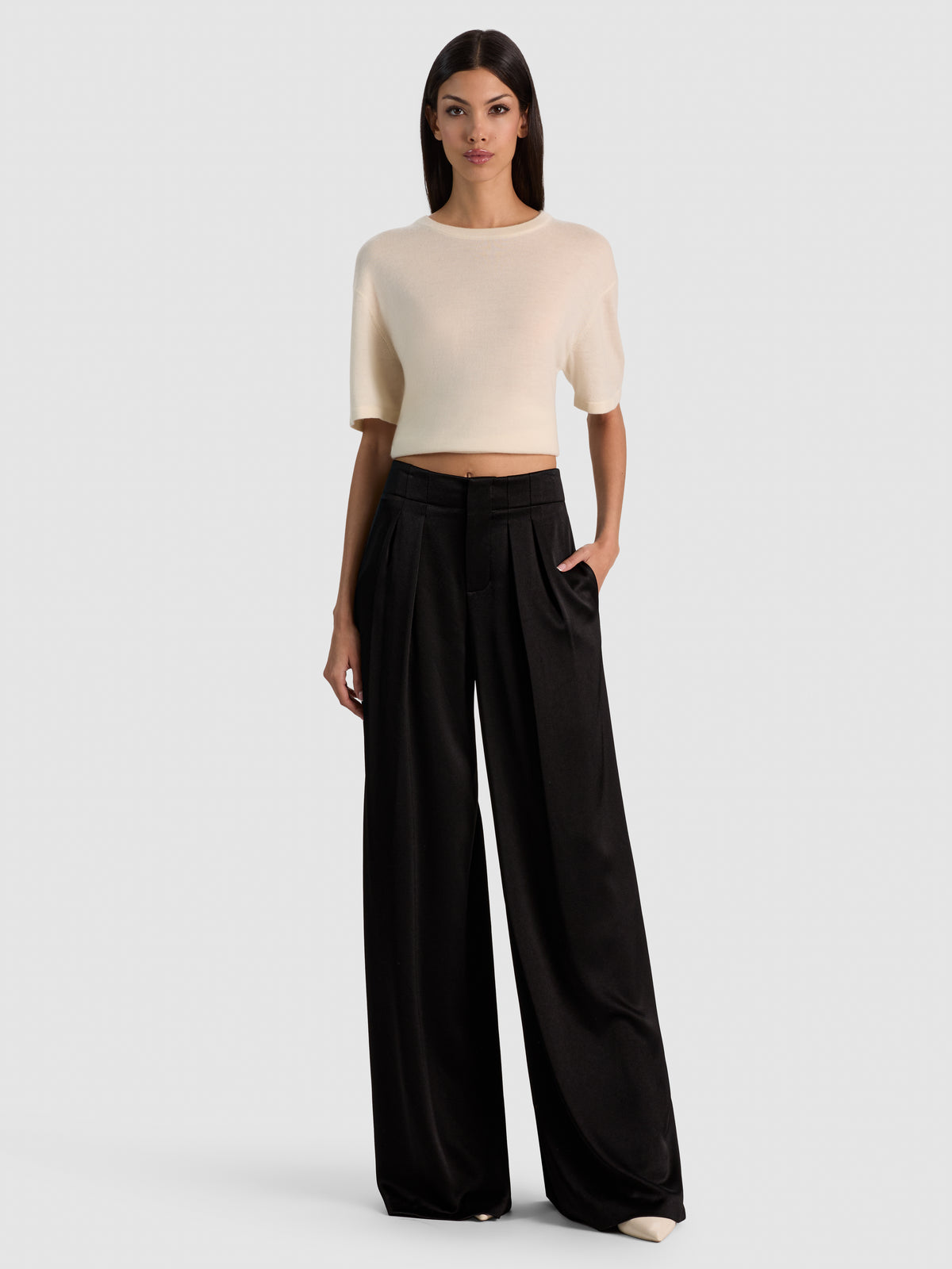 ELOISE WIDE LEG PANT-ALICE + OLIVIA