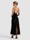 JULIETTA HI SLIT LACE TRIM MAXI SLIP DRESS-ALICE + OLIVIA