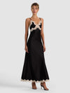 JULIETTA HI SLIT LACE TRIM MAXI SLIP DRESS-ALICE + OLIVIA