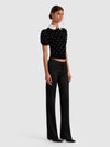 CHASE PUFF SLEEVE SWEATER-ALICE + OLIVIA