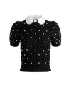 CHASE PUFF SLEEVE SWEATER-ALICE + OLIVIA