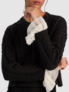 SHERLENE RUFFLE PULLOVER-ALICE + OLIVIA