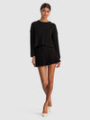 SHERLENE RUFFLE PULLOVER-ALICE + OLIVIA