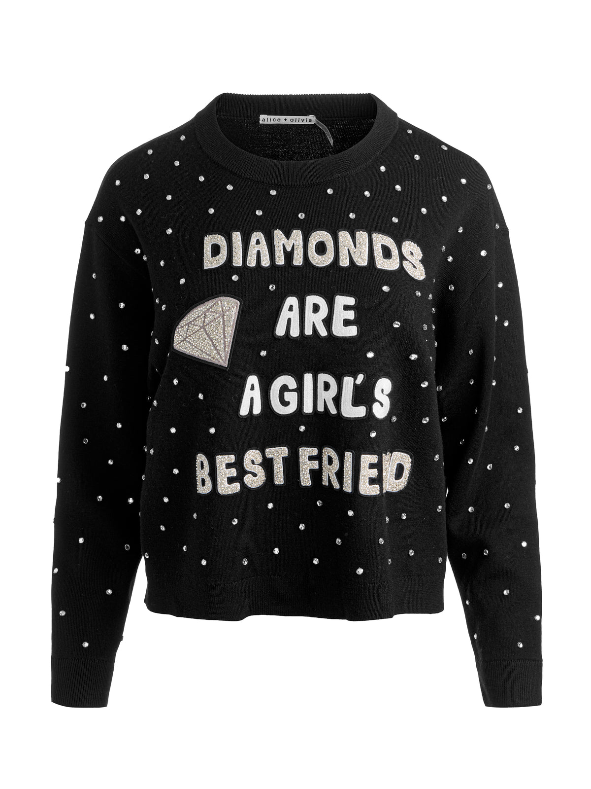 PERRY EMBELLISHED PULLOVER-ALICE + OLIVIA