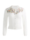 DOLLIE EMBELLISHED CARDIGAN-ALICE + OLIVIA