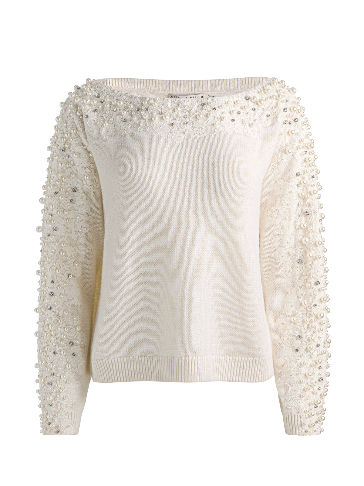 LENNA EMBELLISHED PULLOVER-ALICE + OLIVIA