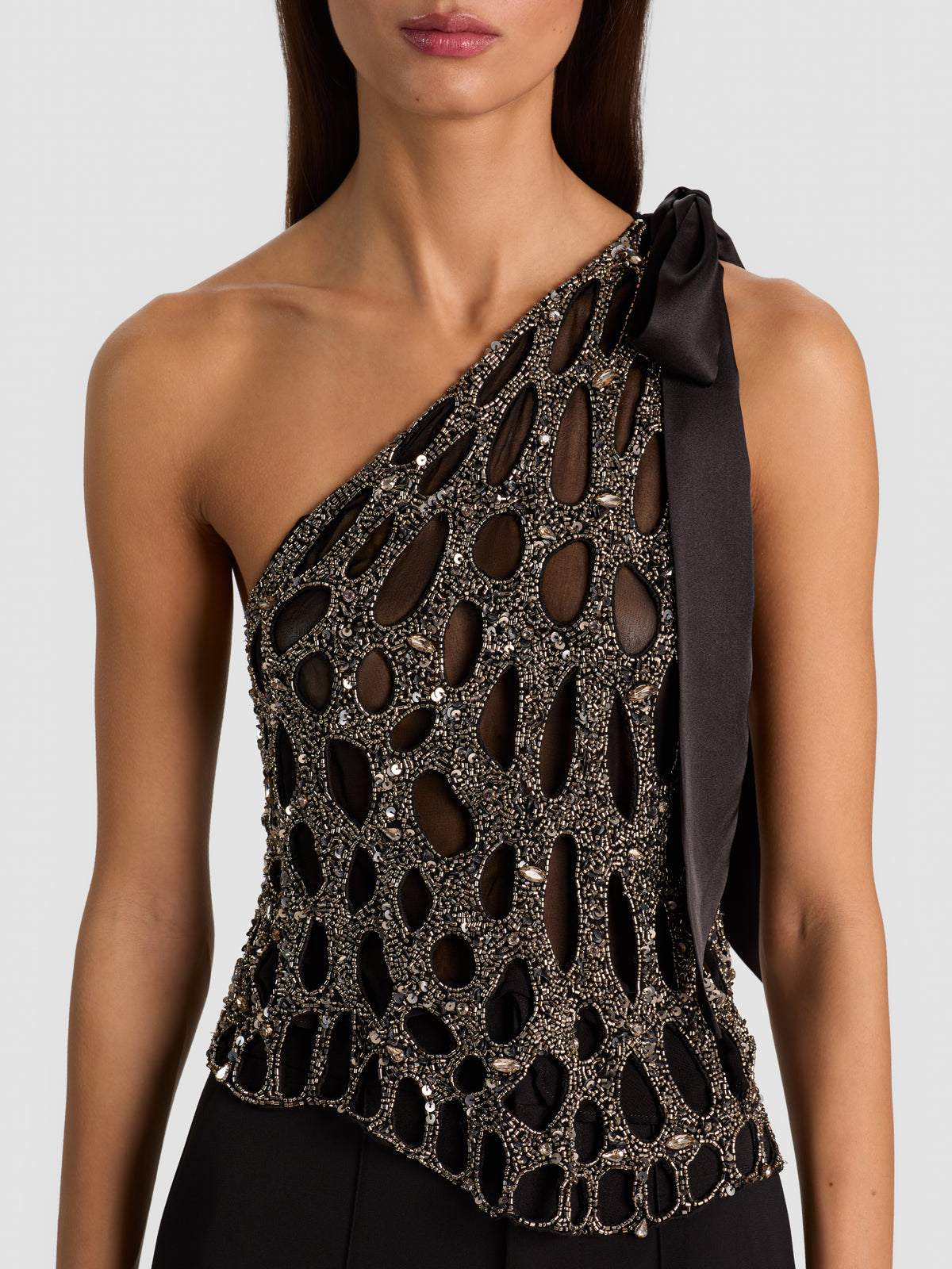 YESENIA EMBELLISHED TOP-ALICE + OLIVIA