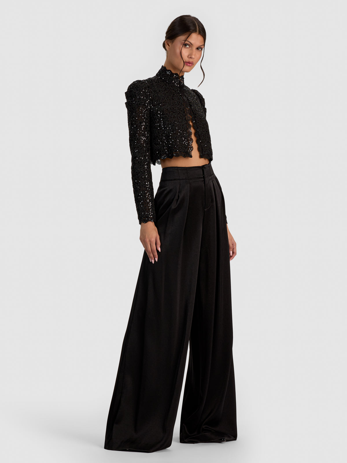 THOMASINA EMBELLISHED LACE JACKET-ALICE + OLIVIA