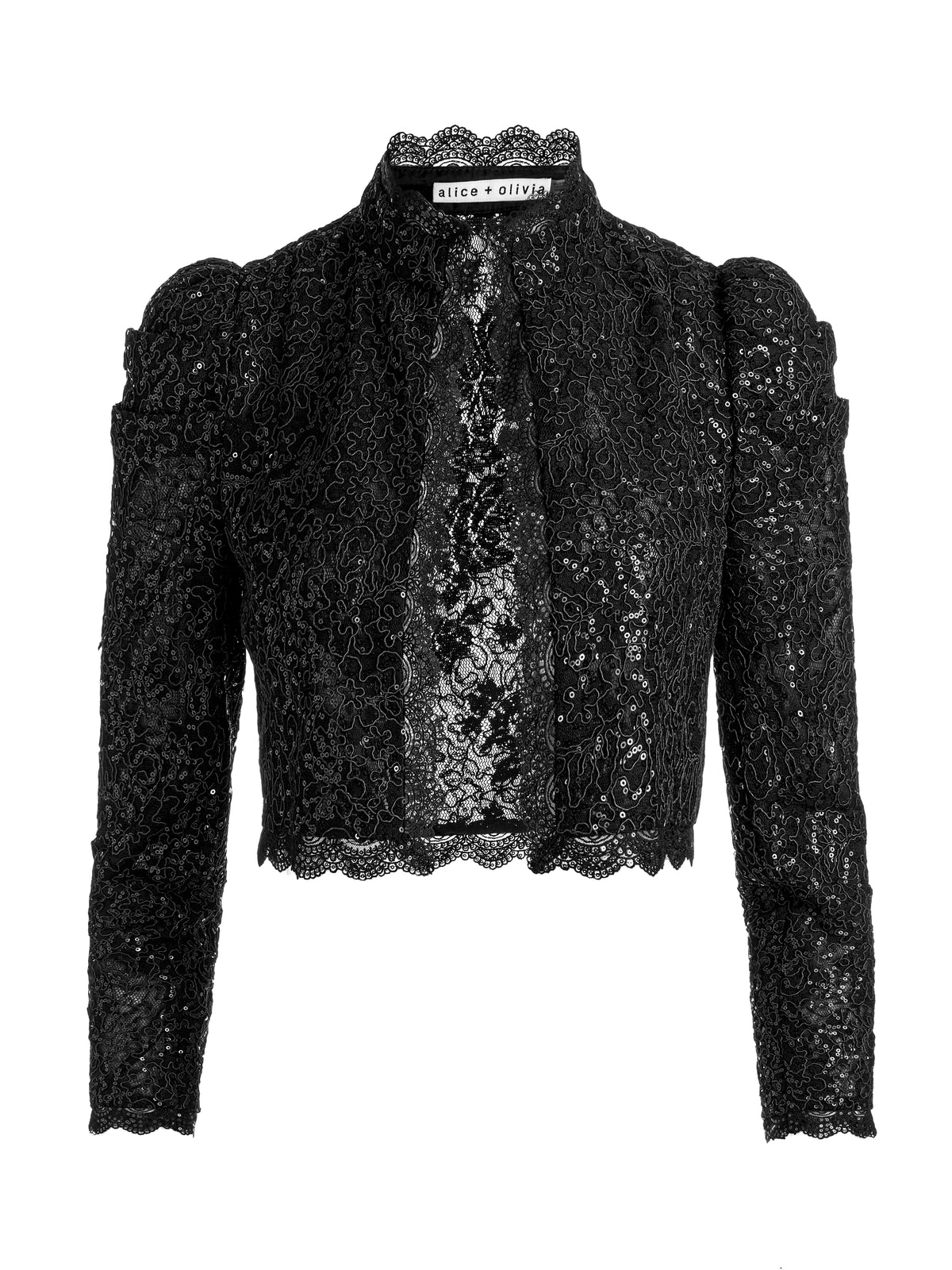 THOMASINA EMBELLISHED LACE JACKET-ALICE + OLIVIA