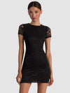 DELORA LACE MINI DRESS-ALICE + OLIVIA