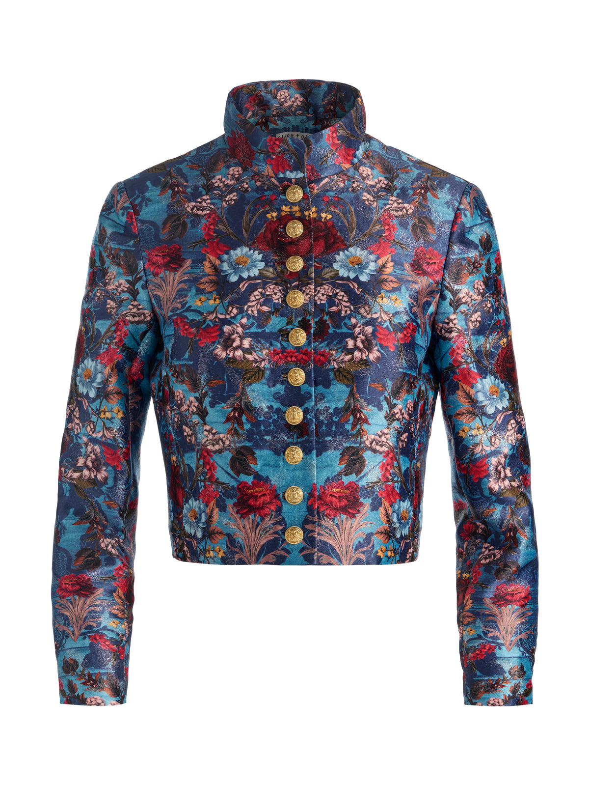 EMERSON JACQUARD MILITARY JKT-ALICE + OLIVIA