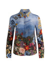 WILLA PLACKET TOP-ALICE + OLIVIA
