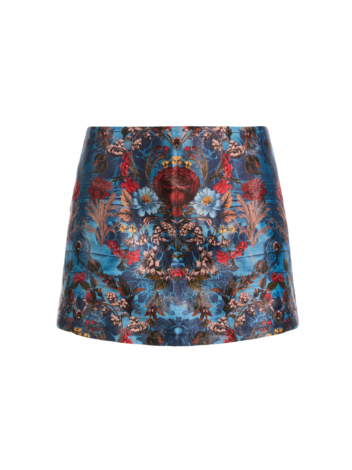 MACE MINI SKORT - HEARTSTRINGS MINERAL BLUE