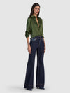 BRADY SLIM BUTTON DOWN-ALICE + OLIVIA