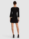 MAILYNN EMBELL TRIM BELL SLV MINI DRESS-ALICE + OLIVIA