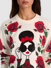 GLEESON STACEFACE PULLOVER-ALICE + OLIVIA