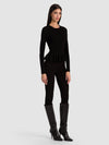 KISHA RIBBED PULLOVER-ALICE + OLIVIA