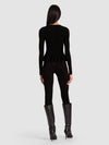 KISHA RIBBED PULLOVER-ALICE + OLIVIA