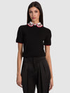 ASTER COLLARED PULLOVER-ALICE + OLIVIA