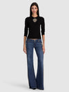 PORLA EMB COLLARED SWEATER-ALICE + OLIVIA