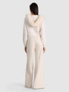 NADYA FAUX FUR TRIM CARDIGAN-ALICE + OLIVIA