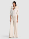 NADYA FAUX FUR TRIM CARDIGAN-ALICE + OLIVIA