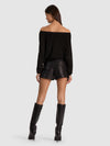 CYRIL PLEATED PULLOVER-ALICE + OLIVIA