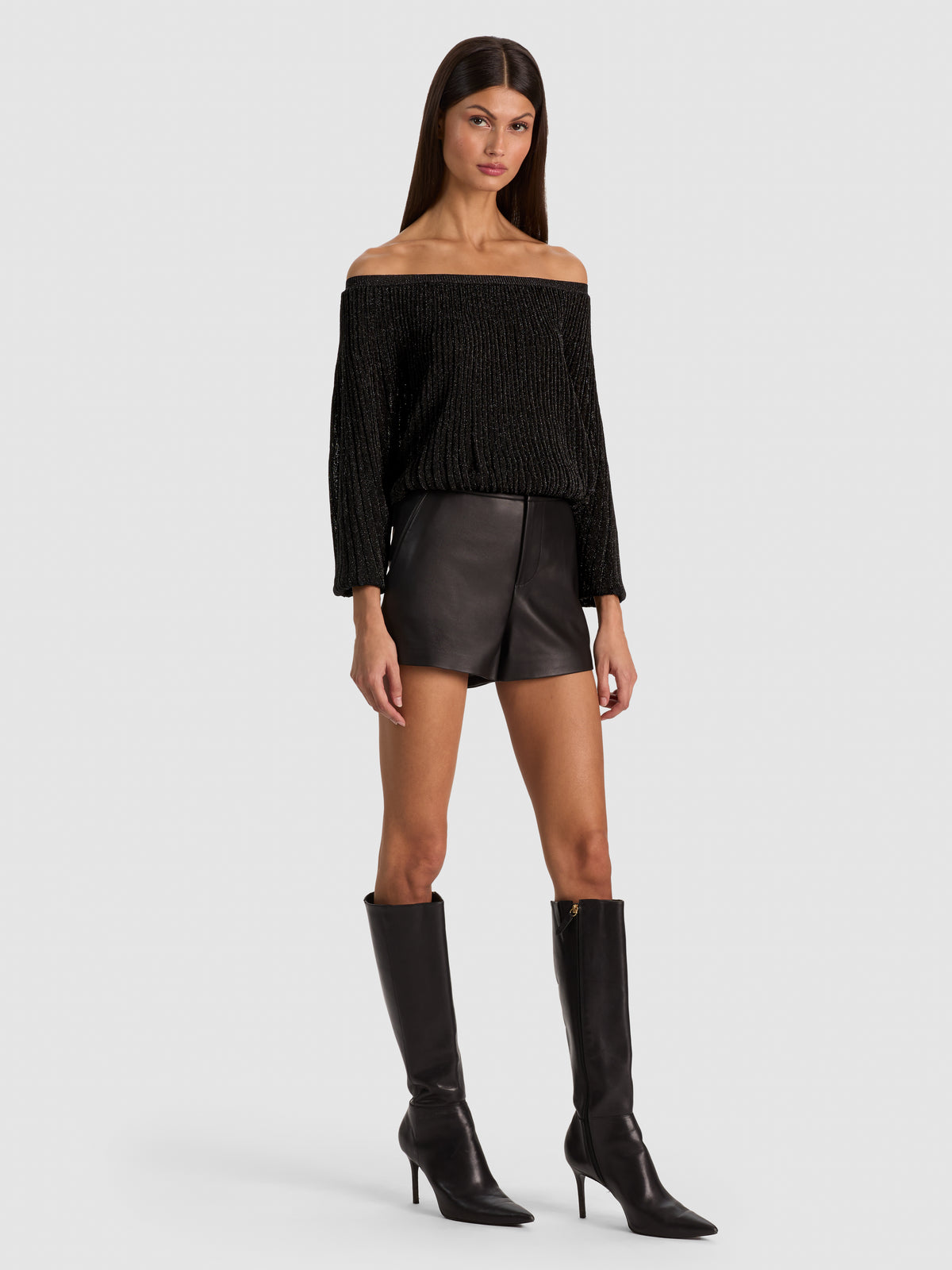 CYRIL PLEATED PULLOVER-ALICE + OLIVIA