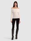 DOLAN FOLDOVER PULLOVER-ALICE + OLIVIA