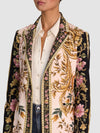 MACEY EMBROIDERED LONG BLAZER-ALICE + OLIVIA