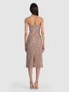 COSETTE SEQUIN LONGLINE BUSTIER-ALICE + OLIVIA